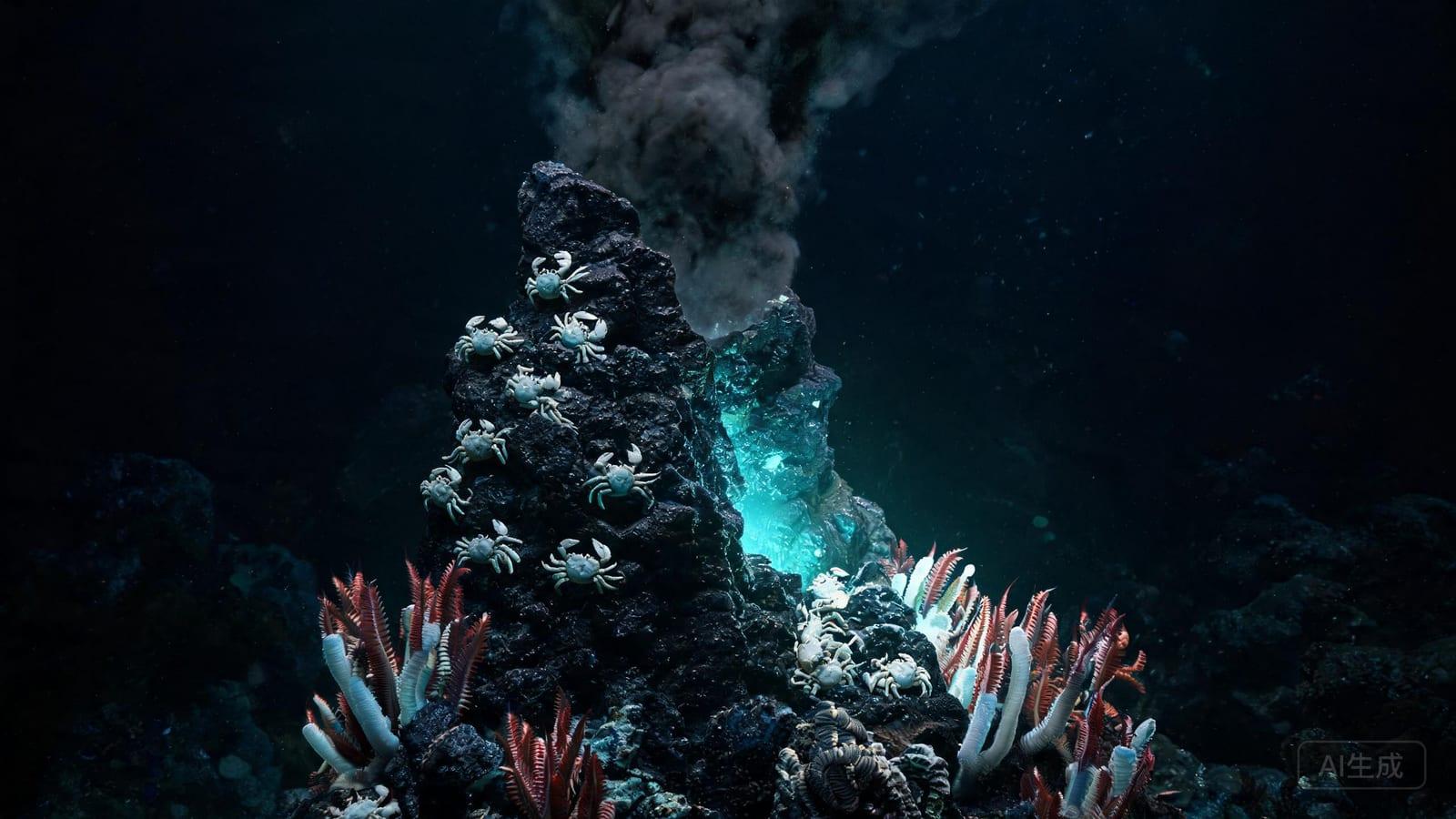 深海热泉：地球深处的生命绿洲